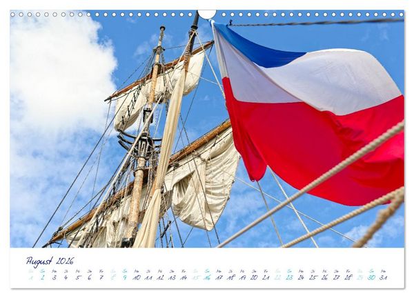 Produktbild: SAIL Amsterdam (Wandkalender 2026 DIN A3 quer), CALVENDO Monatskalender
