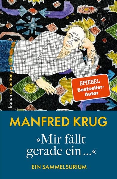 »Mir fällt gerade ein...«, Gebundene Ausgabe von Manfred Krug, Kanon Verlag Berlin, 9783985681150