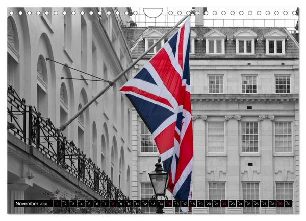Produktbild: LONDON Stadtansichten (Wandkalender 2026 DIN A4 quer), CALVENDO Monatskalender