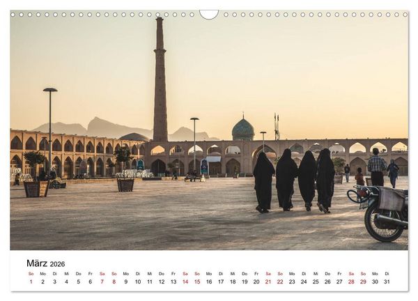 Produktbild: Rundreise Iran (Wandkalender 2026 DIN A3 quer), CALVENDO Monatskalender