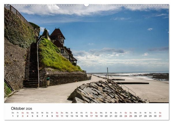 Produktbild: Unterwegs in der Normandie (Wandkalender 2026 DIN A2 quer), CALVENDO Monatskalender