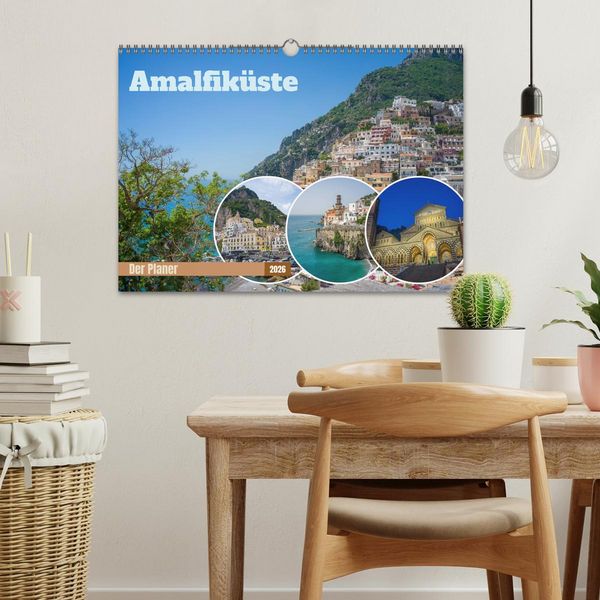 Produktbild: Amalfik&uuml;ste - Der Planer (Wandkalender 2026 DIN A3 quer), CALVENDO Monatskalender