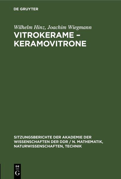 Produktbild: Vitrokerame &ndash; Keramovitrone