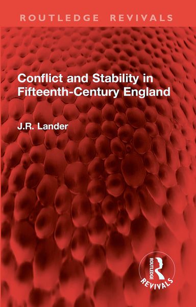 Produktbild: Conflict and Stability in Fifteenth-Century England