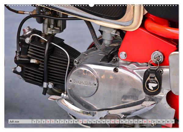 Produktbild: Honda Monkey CZ Mark 1 (Wandkalender 2026 DIN A2 quer), CALVENDO Monatskalender