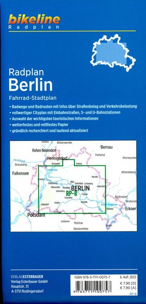 Produktbild: Radplan Berlin