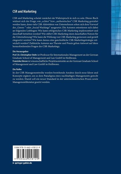 Produktbild: CSR und Marketing