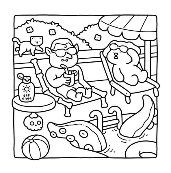 Produktbild: Cozy Coloring - Silly Spooky