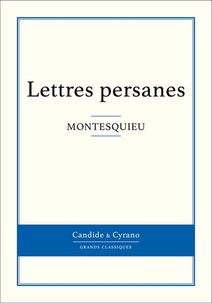 Produktbild: Lettres persanes