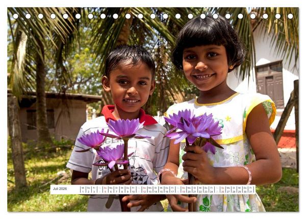 Produktbild: Asien - Sri Lanka (Tischkalender 2026 DIN A5 quer), CALVENDO Monatskalender