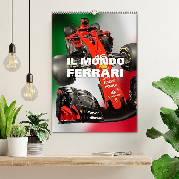 Produktbild: Il Mondo Ferrari (Wandkalender 2026 DIN A2 hoch), CALVENDO Monatskalender