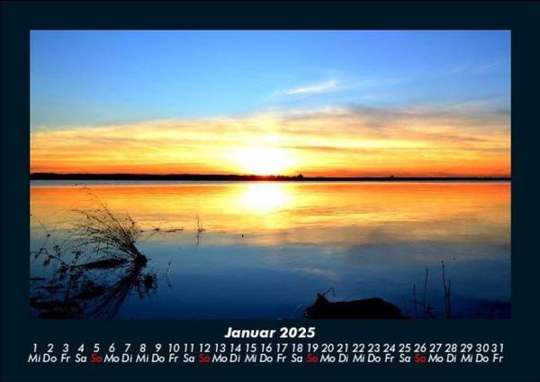 Produktbild: Landschaftskalender 2025 Fotokalender DIN A5