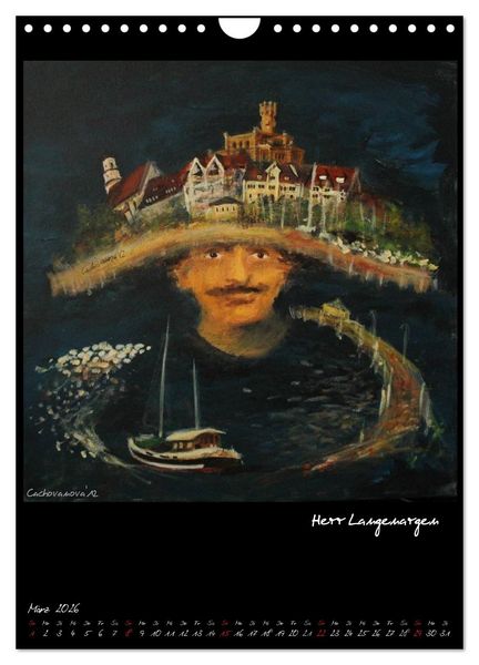 Produktbild: Bodensee (Wandkalender 2026 DIN A4 hoch), CALVENDO Monatskalender