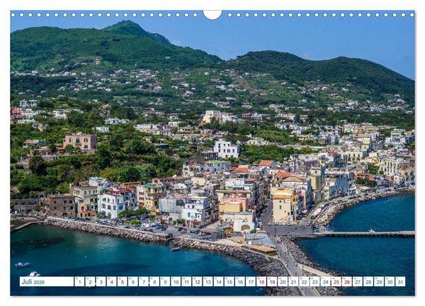 Produktbild: Ischia - Italien (Wandkalender 2026 DIN A3 quer), CALVENDO Monatskalender
