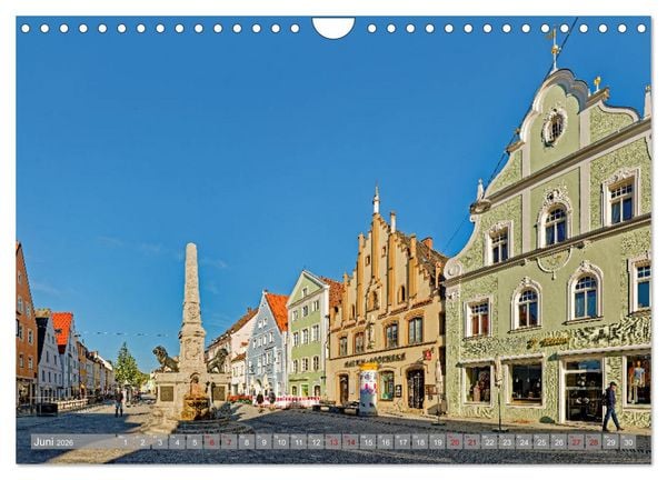 Produktbild: Freising - 1300 Jahre Korbinian (Wandkalender 2026 DIN A4 quer), CALVENDO Monatskalender