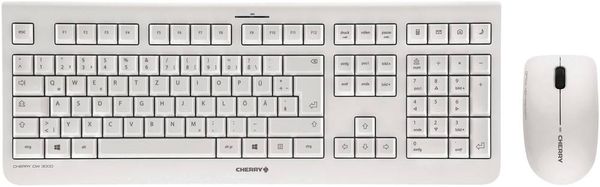 CHERRY DW 3000 Wireless Desktop-Set white