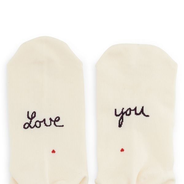 Produktbild: Socke "Ich hab dich lieb" Gr. 36-41
