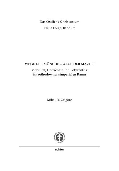Produktbild: Wege der M&ouml;nche - Wege der Macht