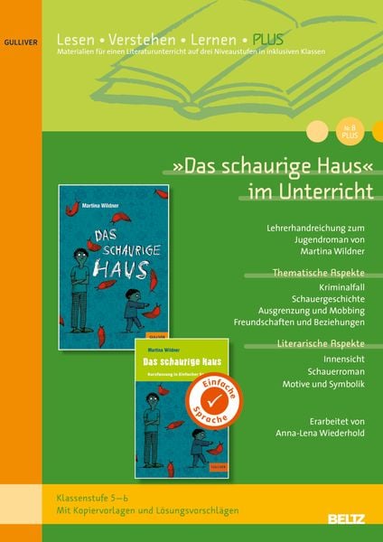 'Das schaurige Haus' im Unterricht, Geheftet von Anna-Lena Wiederhold, Beltz Verlagsgruppe GmbH & Co. KG, 978-3-407-82396-0