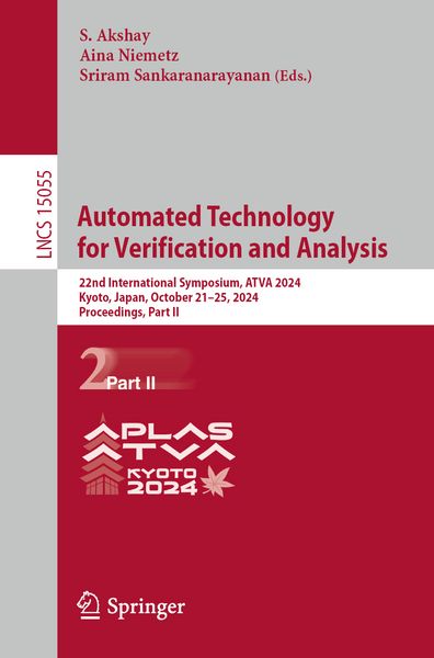 Produktbild: Automated Technology for Verification and Analysis
