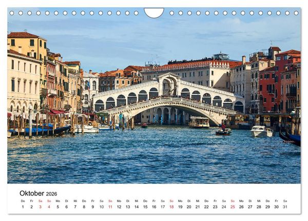 Produktbild: Einzigartiges Italien (Wandkalender 2026 DIN A4 quer), CALVENDO Monatskalender