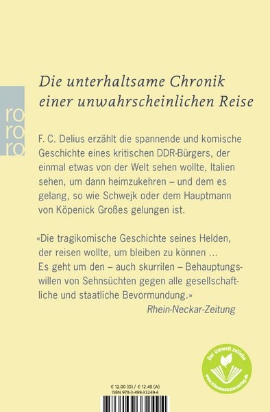Produktbild: Der Spaziergang von Rostock nach Syrakus
