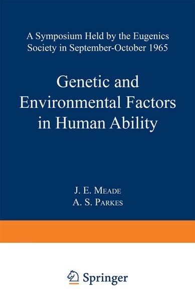 Produktbild: Genetic and Environmental Factors in Human Ability