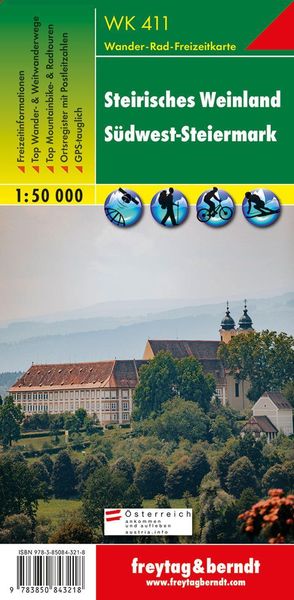 Steirisches Weinland 1 : 50 000