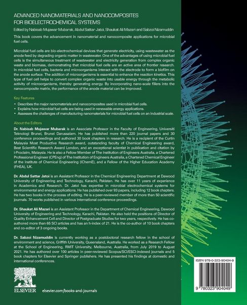 Produktbild: Advanced Nanomaterials and Nanocomposites for Bioelectrochemical Systems