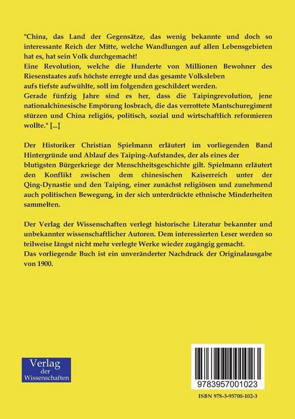 Produktbild: Die Taiping-Revolution in China 1850-1864