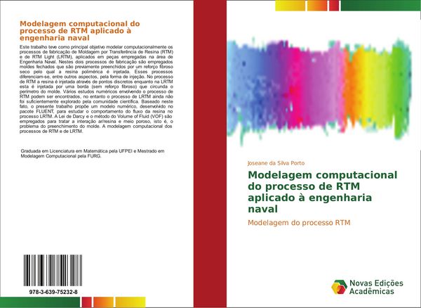 Produktbild: Modelagem computacional do processo de RTM aplicado &agrave; engenharia naval