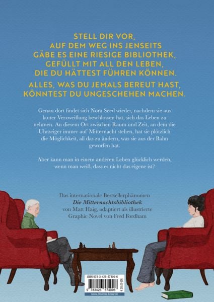 Produktbild: Die Mitternachtsbibliothek. Graphic Novel