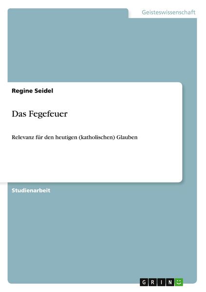 Produktbild: Das Fegefeuer