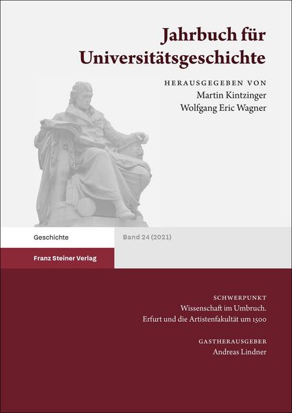 Produktbild: Jahrbuch f&uuml;r Universit&auml;tsgeschichte 24 (2021)