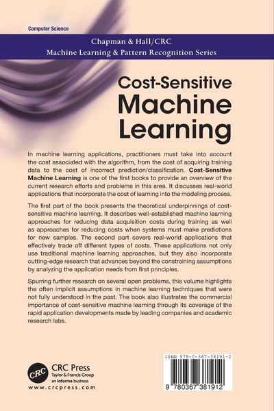 Produktbild: Cost-Sensitive Machine Learning