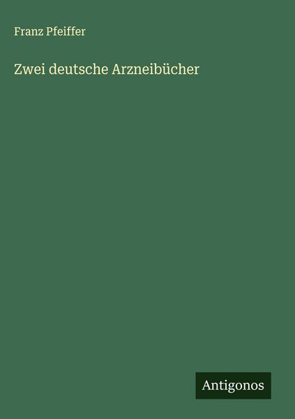 Produktbild: Zwei deutsche Arzneib&uuml;cher
