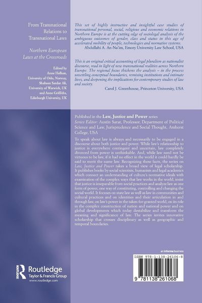 Produktbild: From Transnational Relations to Transnational Laws