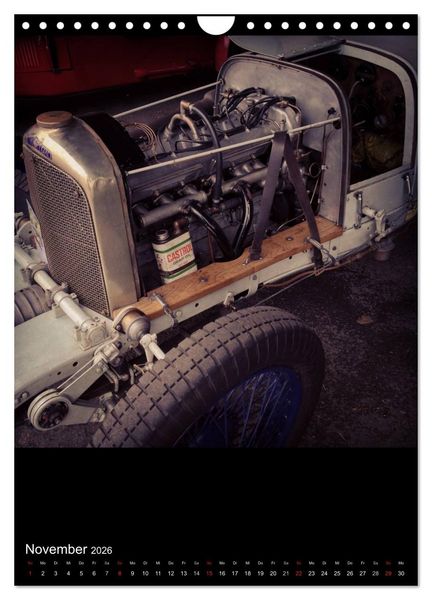Produktbild: MotorSchau Goodwood Revival (Wandkalender 2026 DIN A4 hoch), CALVENDO Monatskalender