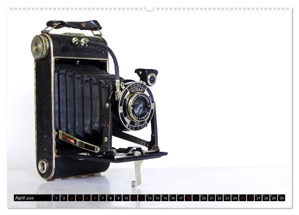 Produktbild: Alte Fotoapparate - Kameras von Kodak der Jahre 1905 bis 1977 (hochwertiger Premium Wandkalender 2026 DIN A2 quer), Kunstdruck in Hochglanz
