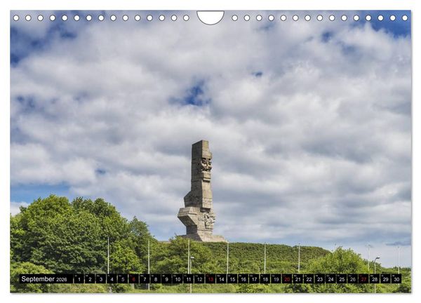 Produktbild: Ein Wochenende in Danzig (Wandkalender 2026 DIN A4 quer), CALVENDO Monatskalender