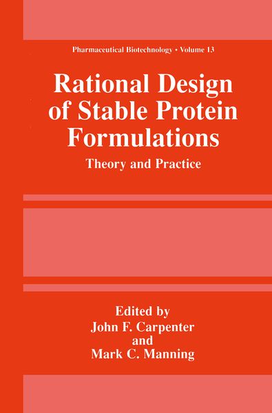Produktbild: Rational Design of Stable Protein Formulations