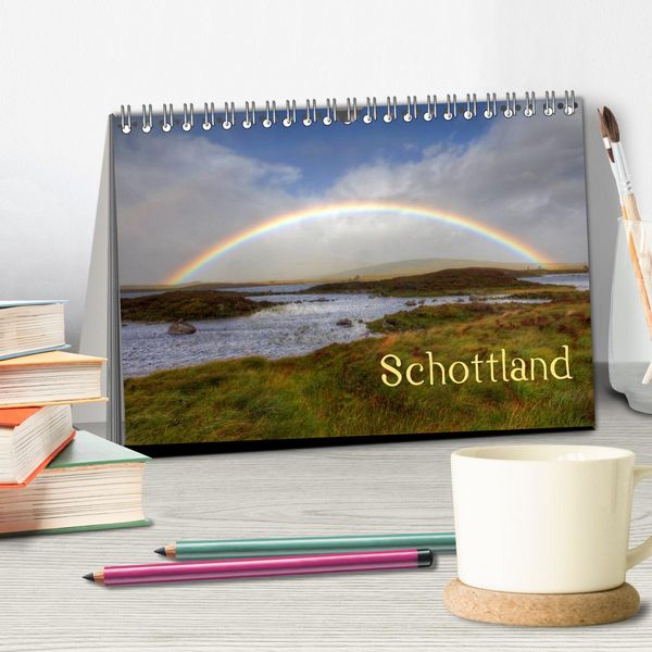 Produktbild: Schottland (Tischkalender 2026 DIN A5 quer), CALVENDO Monatskalender