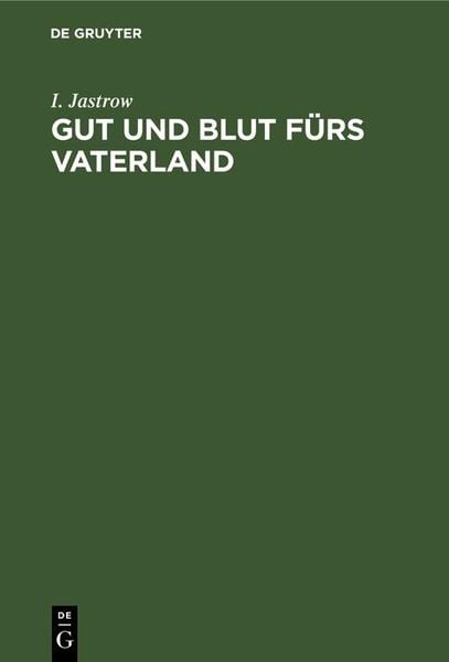 Produktbild: Gut und Blut f&uuml;rs Vaterland