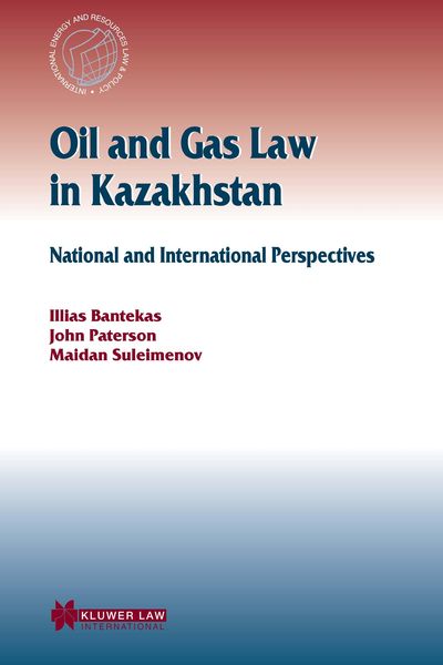 Produktbild: Oil and Gas Law in Kazakhstan