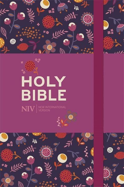 Produktbild: NIV Pocket Floral Notebook Bible