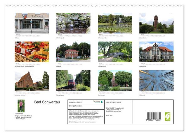 Produktbild: Bad Schwartau (hochwertiger Premium Wandkalender 2026 DIN A2 quer), Kunstdruck in Hochglanz