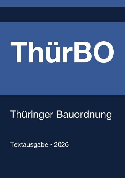 Produktbild: Th&uuml;rBO - Th&uuml;ringer Bauordnung 2026