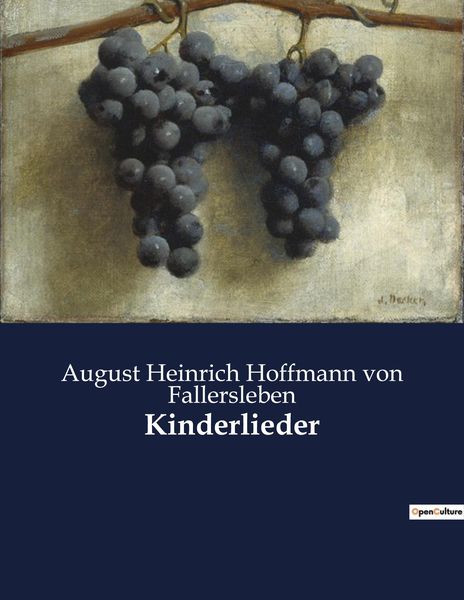 Kinderlieder, Taschenbuch von August Heinrich Hoffmann Fallersleben, BoD - Books on Demand, 9791041902897