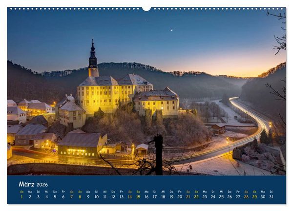 Produktbild: Elbflorenz - Dresden und Umgebung (Wandkalender 2026 DIN A2 quer), CALVENDO Monatskalender