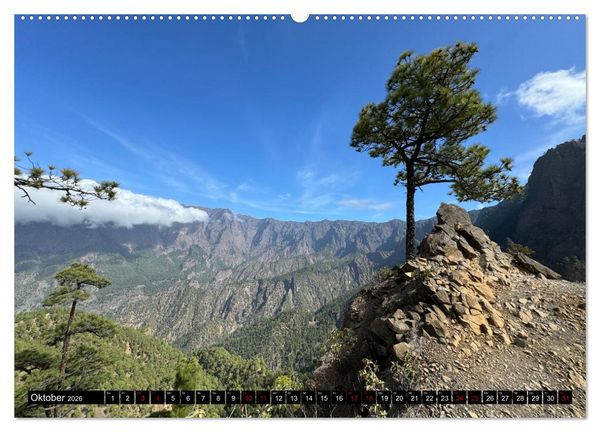 Produktbild: La Palma - Eine Reise &uuml;ber die La Isla Bonita (Wandkalender 2026 DIN A2 quer), CALVENDO Monatskalender